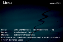 Linea - Dolomiti di Brenta (TN)