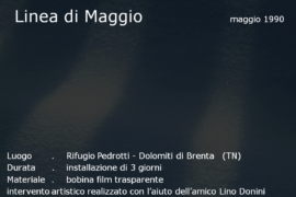 Linea di Maggio - Dolomiti di Brenta (TN)