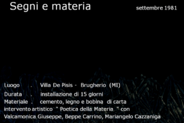 Segni e materia - Brugherio (MI)