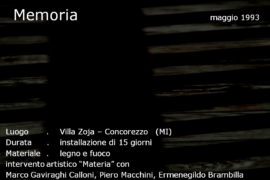 Memoria - Concorezzo (MB)