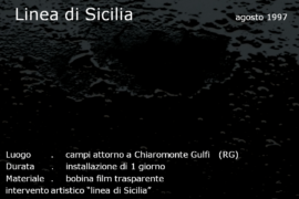 Linea di Sicilia - Chiaromonte Gulfi (RG)