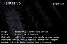Tentativo - Topolò (UD)