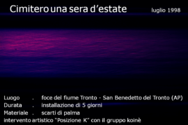 Cimitero una Sera d'Estate - San Benedetto del Tronto (AP)
