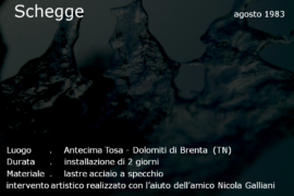 Schegge - Dolomiti di Brenta (TN)