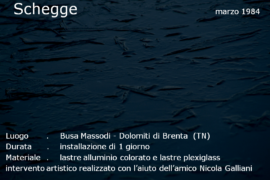 Schegge - Dolomiti di Brenta (TN)