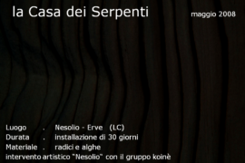 La Casa dei Serpenti - Erve (LC)