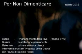 Per Non Dimenticare - Fanano (MO)
