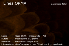Linea ORMA - Gropparello (PC)