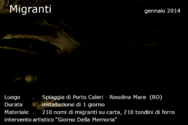 Migranti - Rosolina Mare (RO)