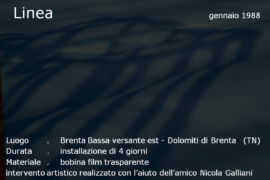 Linea - Dolomiti di Brenta (TN)