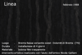 Linea - Dolomiti di Brenta (TN)