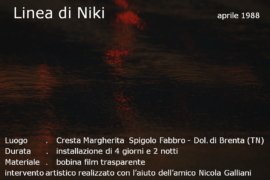Linea di Niki - Dolomiti di Brenta (TN)