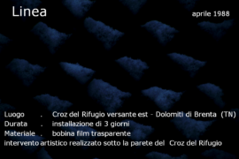 Linea - Dolomiti di Brenta (TN)