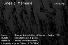 Linea di Memoria - Sorico (CO)